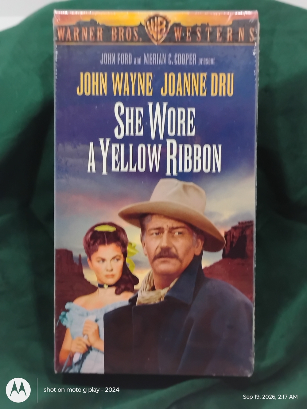 Warner Bros. She Wore a Yellow Ribbon - Blue Cover